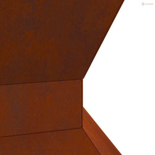 Tűzrakó Barna 50 x 50 x 40 cm Időjárásálló acél