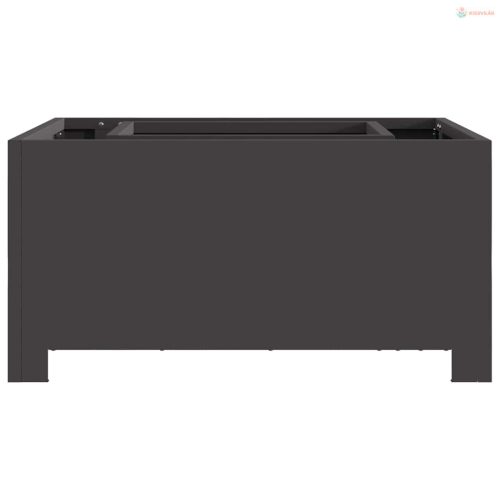 Tűzrakó Fekete 60 x 60 x 30 cm Acél