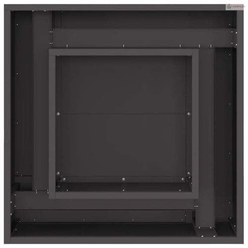 Tűzrakó Fekete 60 x 60 x 30 cm Acél