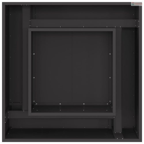 Tűzrakó Fekete 80 x 80 x 40 cm Acél