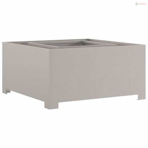 Tűzrakó Barna 80 x 80 x 40 cm Időjárásálló acél