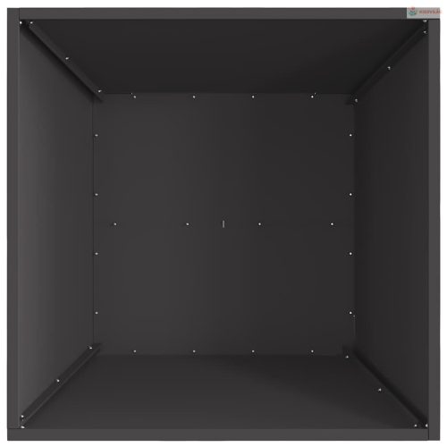 Tűzrakó Fekete 60 x 60 x 30 cm Acél