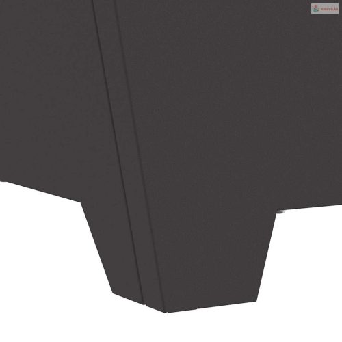 Tűzrakó Fekete 60 x 60 x 30 cm Acél