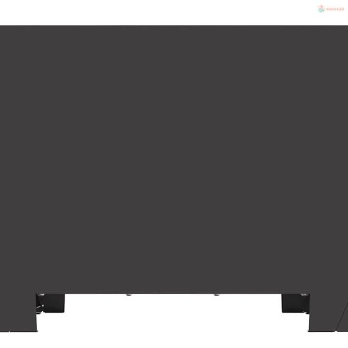 Tűzrakó Fekete 60 x 60 x 30 cm Acél