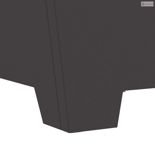 Tűzrakó Fekete 80 x 80 x 40 cm Acél