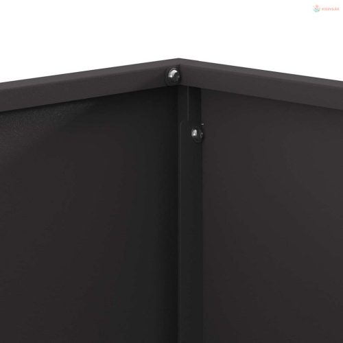 Tűzrakó Fekete 80 x 80 x 40 cm Acél