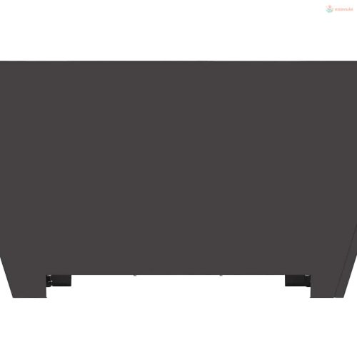 Tűzrakó Fekete 80 x 80 x 40 cm Acél