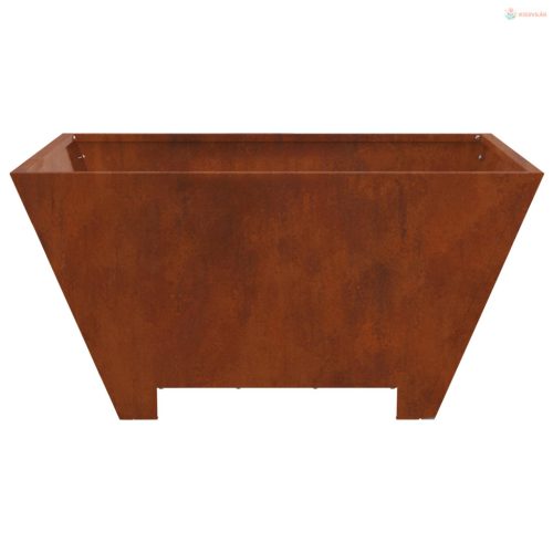 Tűzrakó Barna 80 x 80 x 40 cm Időjárásálló acél