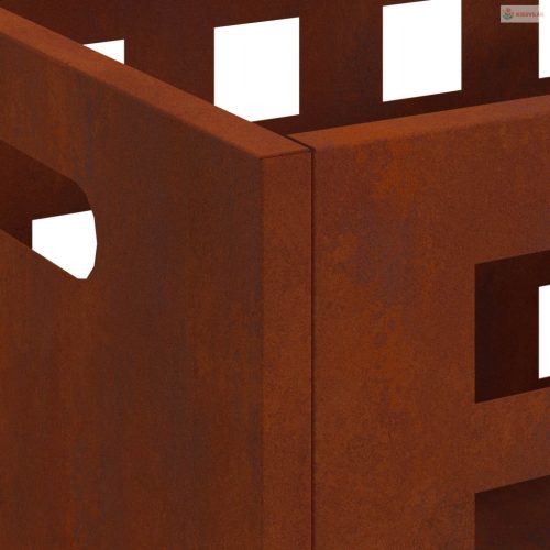 Tűzrakó Barna 50 x 30 x 40 cm Acél