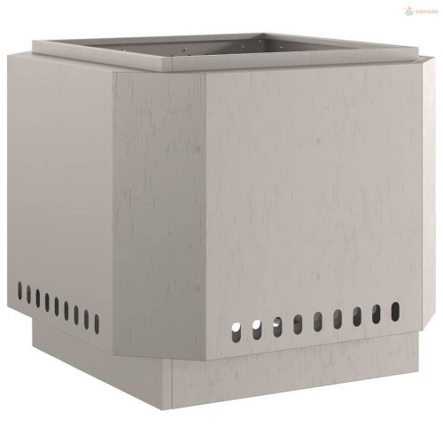 Füstmentes Tűzhely Barna 58 x 58 x 51 cm Időjárásálló acél