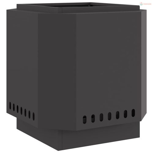 Füstmentes Tűzhely Fekete 48 x 48 x 51 cm Acél