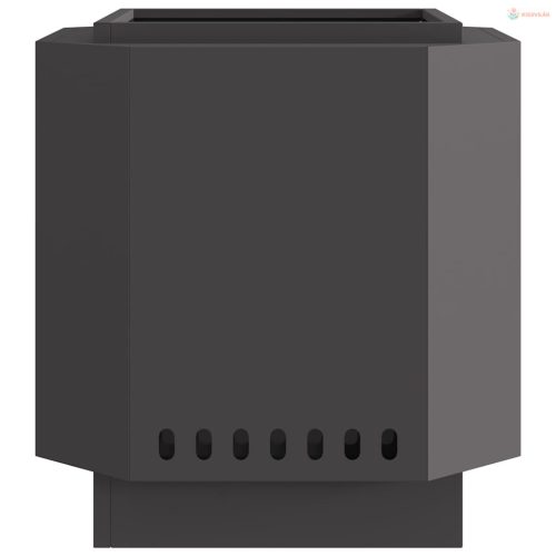 Füstmentes Tűzhely Fekete 48 x 48 x 51 cm Acél