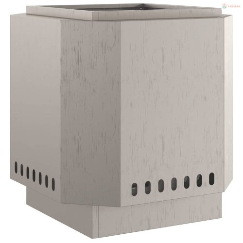 Füstmentes Tűzhely Barna 48 x 48 x 51 cm Időjárásálló acél