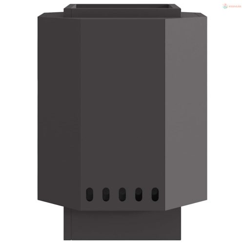 Füstmentes Tűzhely Fekete 38 x 38 x 51 cm Acél