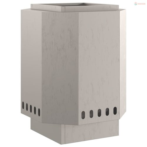 Füstmentes Tűzhely Barna 38 x 38 x 51 cm Időjárásálló acél