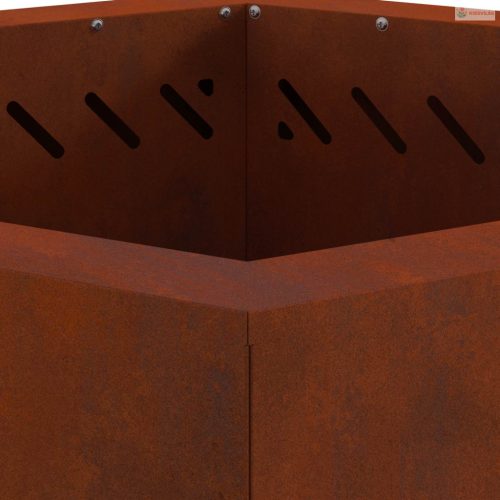 Füstmentes Tűzhely Barna 58 x 58 x 51 cm Időjárásálló acél