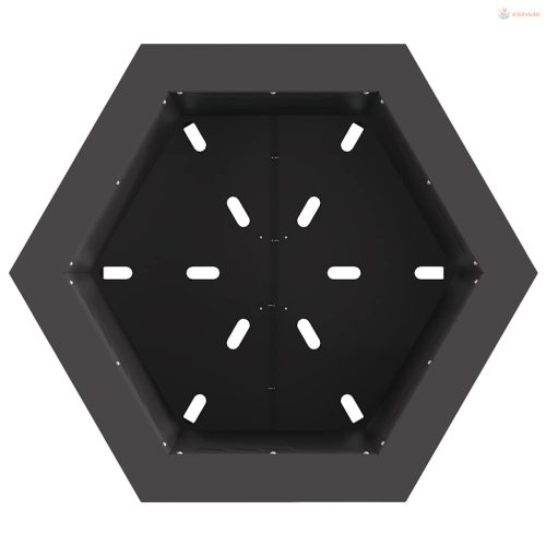 Füstmentes Tűzhely Fekete 48 x 48 x 51 cm Acél