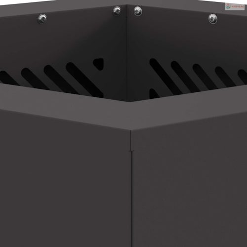 Füstmentes Tűzhely Fekete 38 x 38 x 51 cm Acél