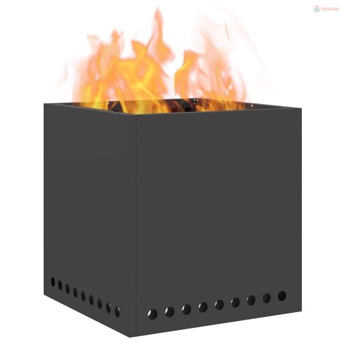 Füstmentes Tűzhely Fekete 48 x 48 x 50 cm Acél
