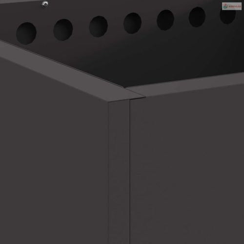 Füstmentes Tűzhely Fekete 48 x 48 x 50 cm Acél