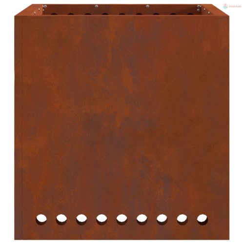 Füstmentes Tűzhely Barna 48 x 48 x 50 cm Időjárásálló acél