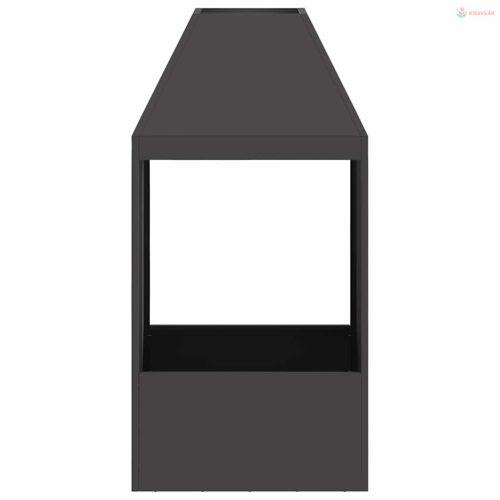 Tűzrakó Fekete 50 x 50 x 100 cm Acél