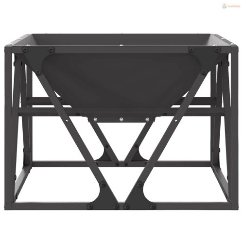 Tűzrakó Fekete 50 x 50 x 35 cm Acél