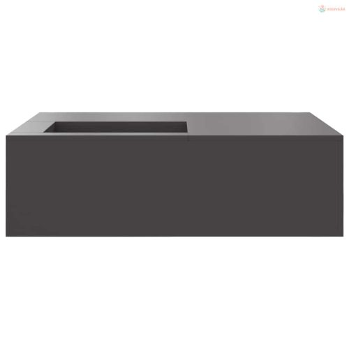 Tűzrakó Fekete 100 x 100 x 30 cm Acél