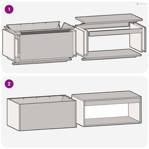 Tűzrakó Fekete 160 x 45 x 35 cm Acél