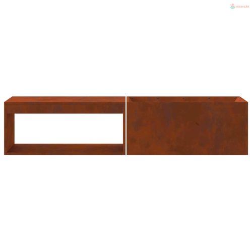 Tűzrakó Barna 160 x 45 x 35 cm Acél