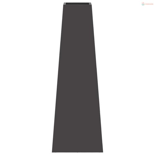 Tűzrakó Fekete 50 x 35 x 100 cm Acél