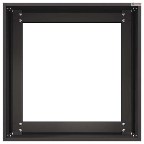 Fekete hidegen hengerelt acél növénytartó 40x40x40 cm