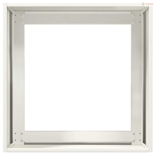 Fehér hidegen hengerelt acél növénytartó 40x40x40 cm