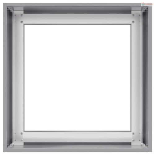 Növénytartó 40x40x40 cm Horganyzott acél