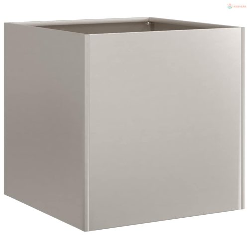 Ültető rozsdás 40x40x40 cm időjárásálló acélból