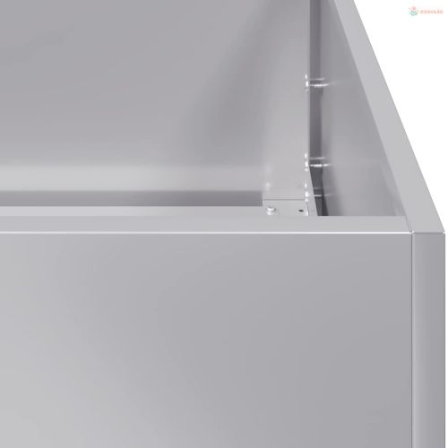 Növénytartó 80x40x40 cm horganyzott acél