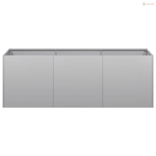 Növénytartó 120x40x40 cm horganyzott acél