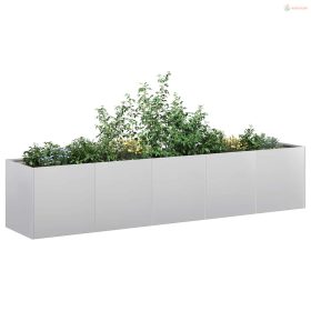 Növénytartó 200x40x40 cm horganyzott acél