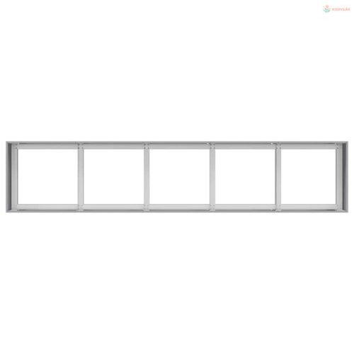 Növénytartó 200x40x40 cm horganyzott acél