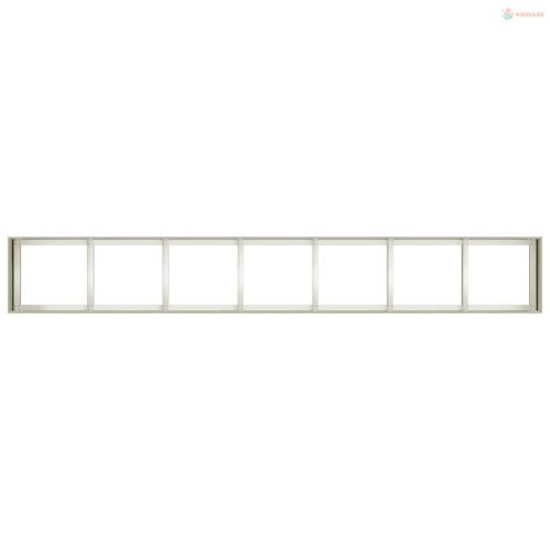 Növénytartó fehér 280x40x40 cm hidegen hengerelt acél