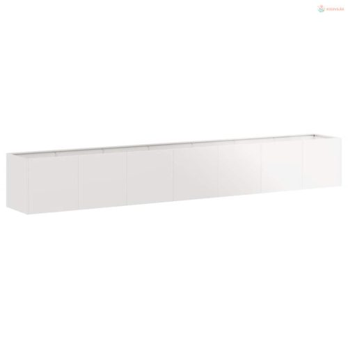 Növénytartó 280x40x40 cm rozsdamentes acélból