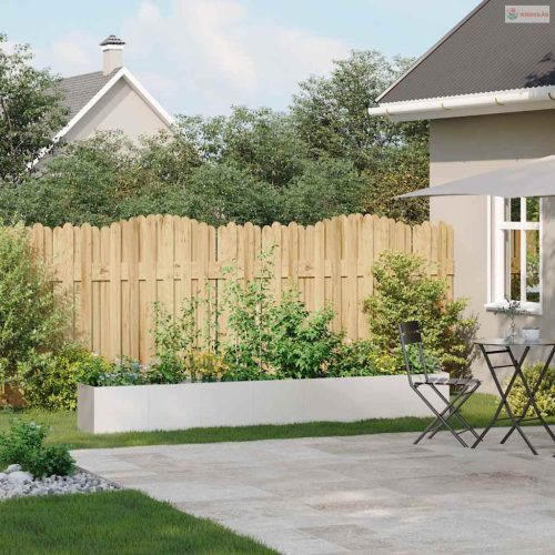 Növénytartó 280x40x40 cm rozsdamentes acélból