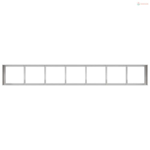 Növénytartó 280x40x40 cm rozsdamentes acélból