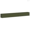 Növénytartó olívazöld 360x40x40 cm hidegen hengerelt acél