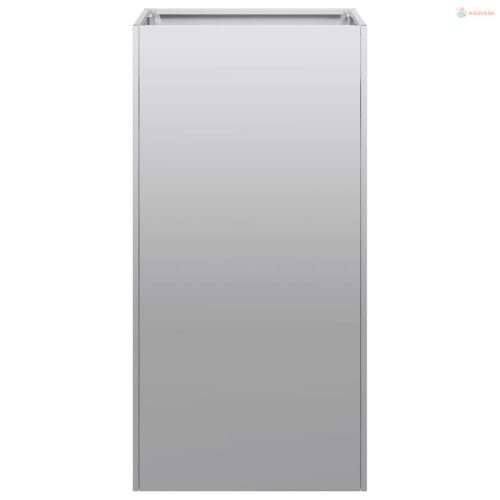 Növénytartó 40x40x80 cm Horganyzott acél