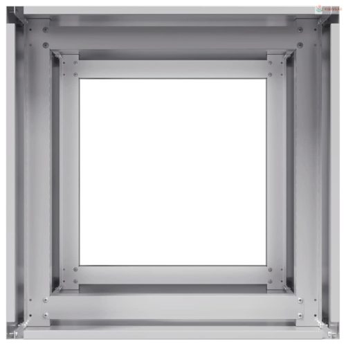 Növénytartó 40x40x80 cm Horganyzott acél