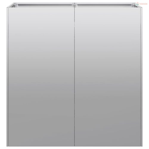 Növénytartó 80x40x80 cm Horganyzott acél