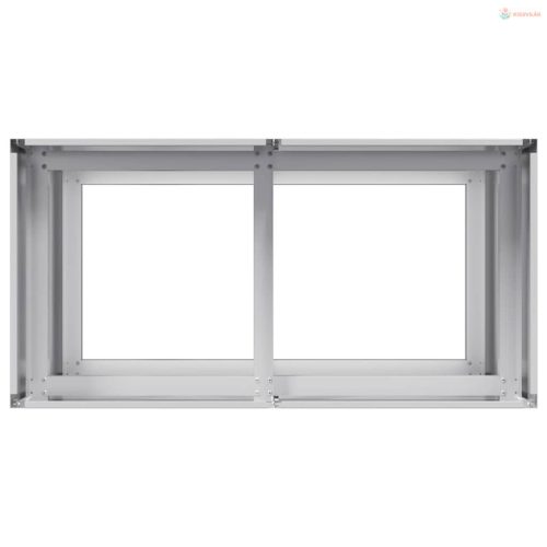 Növénytartó 80x40x80 cm Horganyzott acél