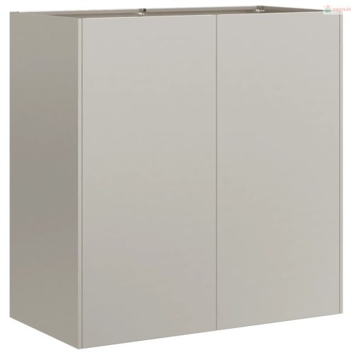 Ültető rozsdás 80x40x80 cm időjárásálló acélból