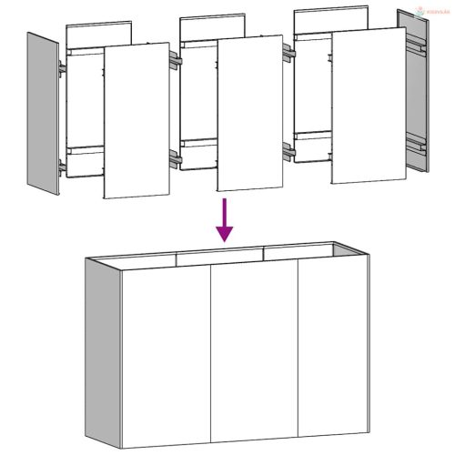 Ültetvény olívazöld 120x40x80 cm hidegen hengerelt acélból